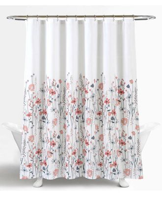 Lush D&eacute;cor Lush Decor Clarissa Floral Shower Curtain