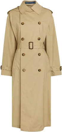 Polo Ralph Lauren Chelsea Belted Stretch-cotton Trench Coat - Tan - S (UK8-10 / S)