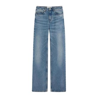 Ami Jeans, Dames, Blauw, W29, Katoen, Flare Fit Jeans