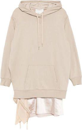 3.1 Phillip Lim cotton hooded dress - Neutrals