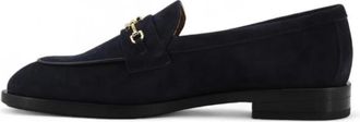 Frau Mocassin - Heren - Loafers - Blauw - 36 EU - Leer - Schoenen