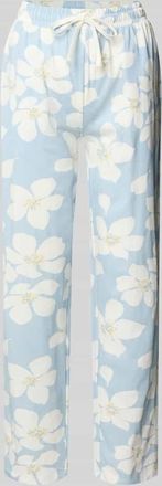 Marc O'Polo Regular Fit Pyjama-Hose aus reiner Baumwolle in Hellblau, Gr&ouml;&szlig;e XL