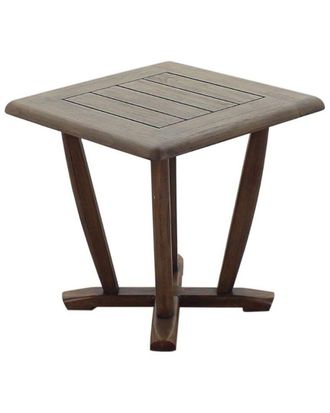 Courtyard Casual Avalon Teak Square End Table