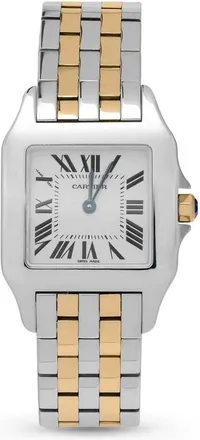 Cartier Pre-owned Cartier Santos De Cartier Demoiselle White Dial Ladies Watch 2701