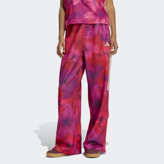 adidas Sporthose ADIDAS SPORTSWEAR ADIDAS X FARM RIO HOUSE OF TIRO, Damen, Gr. XXL, N-Gr, bahia magenta, collegiate rot, crystal linen, normal, gr., Obermate