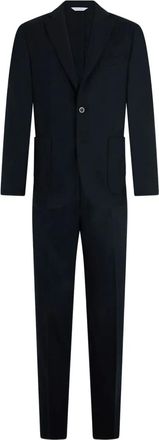 Boglioli patch-pocket suit - Blue