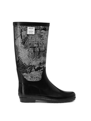 Aigle Femme Bottes Aigle 38 Bottes Femme Cessac Noir 38 AIGLE