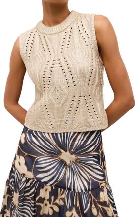 Marie Oliver Mcguire Top In Chrome