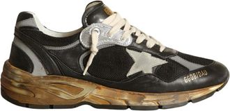 Golden Goose Dad-Star Zwart/Zilver/IJs Sneakers - Heren - Sneakers - Zwart - 40 EU - Schoenen