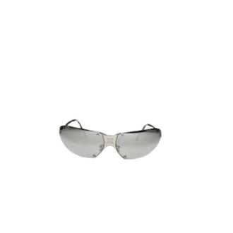 Celine Pre-owned Accessories, female, Gray, Size: ONE SIZE Pre-owned Vintage Metal Sunglasses