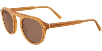 Serengeti Eyewear Arthur Polarized SS744005 Mens Sunglasses Brown Size 52