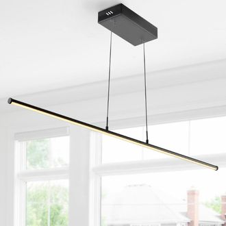 Jonathan Y Designs Conley 39.5 Dimmable Adjustable Integrated LED Metal Linear Pendant