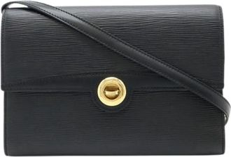 Louis Vuitton Pre-owned Vintage Cross Body Bag - Dames - Vintage Schoudertas - Zwart - ONE Size - Leer - Vintage