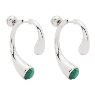Panconesi P Malachiet Oorbellen - Dames - Oorbellen - Grijs - ONE Size - Accessoires