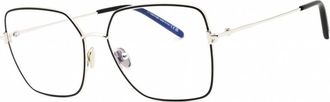 Tom Ford Blue Light Block Square Ladies Eyeglasses FT5739-B 001 57