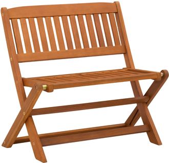 vidaXL Banco Para Ni&ntilde;os 1 -seater 61 X 38 X 57 Cm Marr&oacute;n Plegable Vidaxl