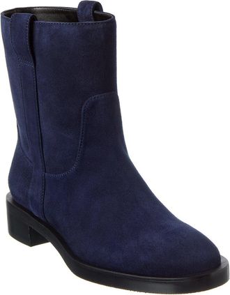 Stuart Weitzman Lenora Suede Bootie