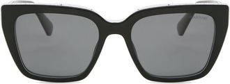 Swarovski SK6013 Polarized 101581 Womens Sunglasses Black Size 54