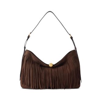 Furla Tassen, Dames, Bruin, ONE Size, Su&egrave;de, Sfera Soft Schoudertas