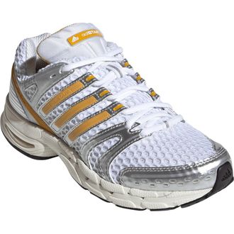 adidas Adistar Control 5 Sneaker in White/Preloved Yellow/Silver at Nordstrom, Size 6.5