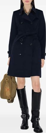 Burberry Trench Chelsea Heritage midi - Blu