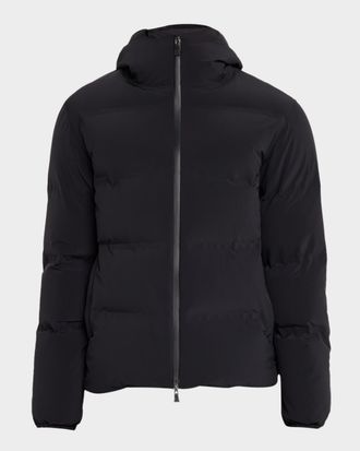 Herno Men & apos;s New Impact Hooded Down Jacket