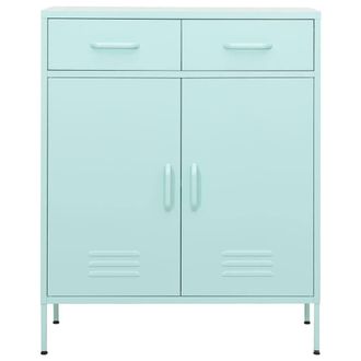 Berkfield Home Storage Cabinet Mint 80x35x101.5 cm Steel