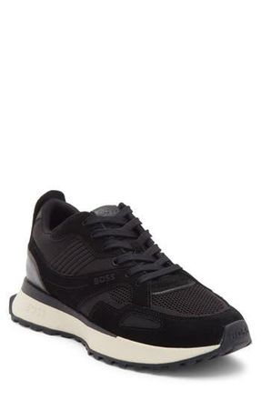 BOSS Jonah Runn Sneaker in Black at Nordstrom Rack, Size 11Us / 10Uk