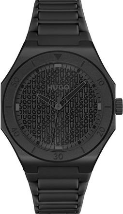BOSS Grail Silicone Strap Watch, 42mm in Black at Nordstrom Rack