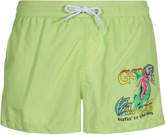 GCDS Nylon Swim Shorts