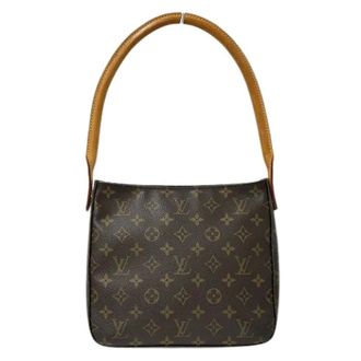 Louis Vuitton Pre-owned Looping MM Schoudertas - Dames - Pre-owned - Bruin - Maat: ONE Size Leer