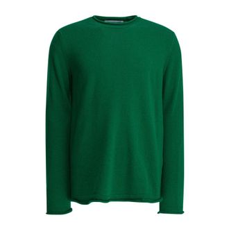 Comme Des Gar&ccedil;ons Jersey de cuello redondo acanalado - Knitwear - Hombre - Verde - S