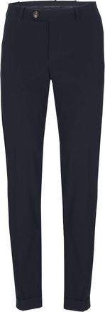 Roberto Ricci Design Blue Surflex Chino Straight-Leg Pants