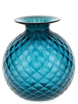 VENINI Monofiore Balloton Vases Celeste-Unisex