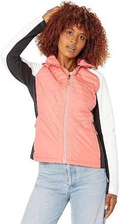 Spyder Glissade Hybrid Insulator Jacket Women Multicolor Full Zip FROG326