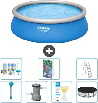 Bestway Piscina Bestway Fast Set Redonda - 457x122 Cm - 8-piezas S400