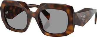 Prada Prb 23S Zonnebril - unisex - Zonnebrillen - Bruin - 54 MM - Accessoires