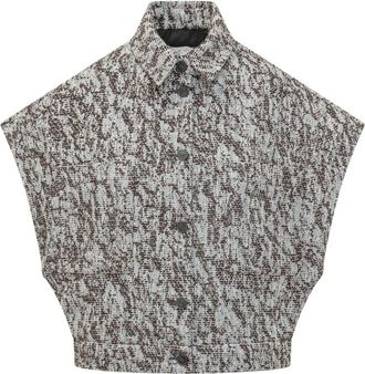 Iro Black Boxy Graphic Shirt