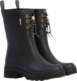 Barbour Devlin Welly Laarzen - Dames - Regenlaarzen - Zwart - 39 EU - Schoenen