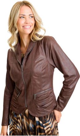In Front Licht Jack - Dames - Zomerjassen - Bruin - 2XL - Jassen