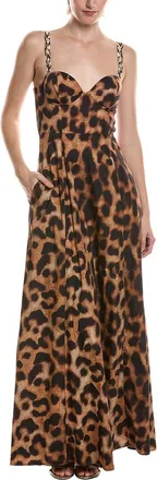 L'agence LAgence Sutton Strap Maxi Dress