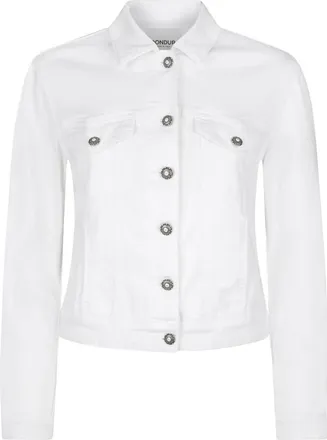 Dondup Jassen, Dames, Wit, M, Jacket