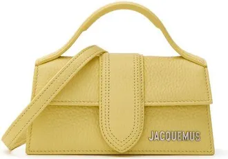 Jacquemus Yellow Leather Womens Handbag