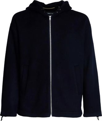 Department Five Parka con cappuccio e zip - Blu