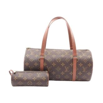 Louis Vuitton Pre-owned Handbags, female, Brown, Size: ONE SIZE Pre-owned Papillon 30 Monogram Canvas Handbag