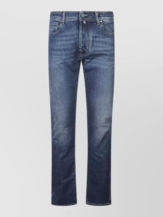 Jacob Cohen straight leg denim jeans five pocket design