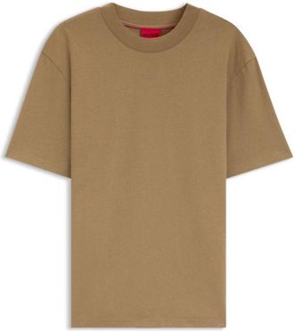 HUGO BOSS Relaxed-fit cotton-jersey T-shirt with logo print