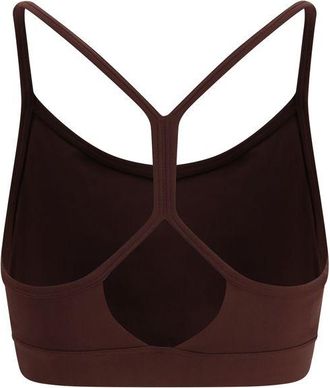 New Balance Essential Yoga Sports Bra - Bordeaux