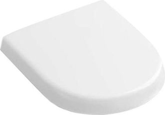 Villeroy & Boch Subway 2.0 closetzitting - compact - met deksel - wit Alpin