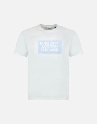 Burberry Womens Burberry Margot London England Logo T-Shirt White - Size: 10/8